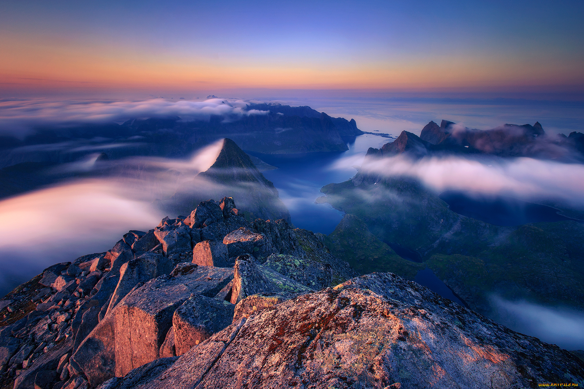 природа, горы, простор