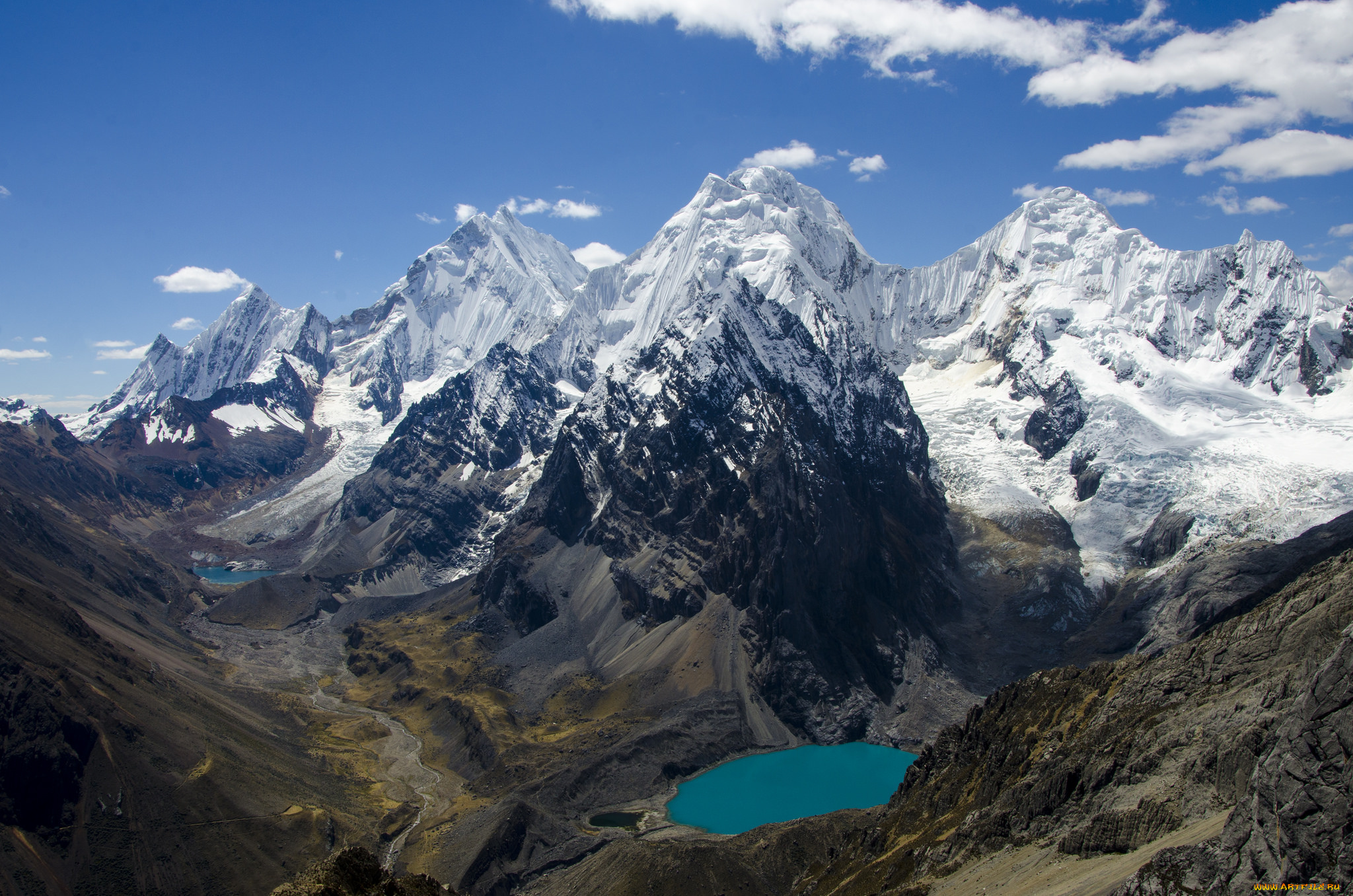 природа, горы, простор