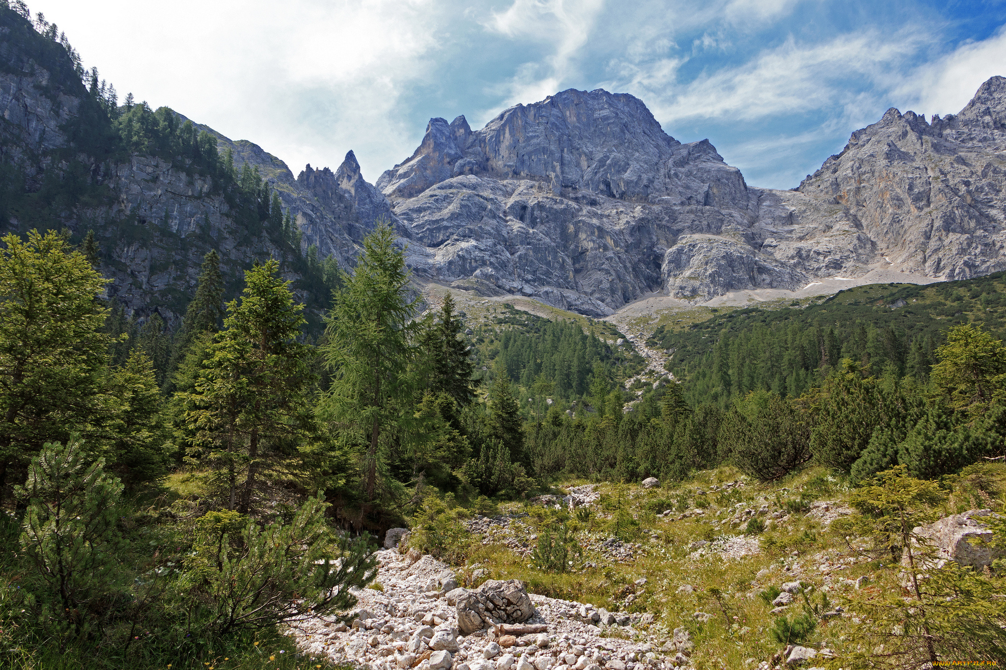 природа, горы, простор