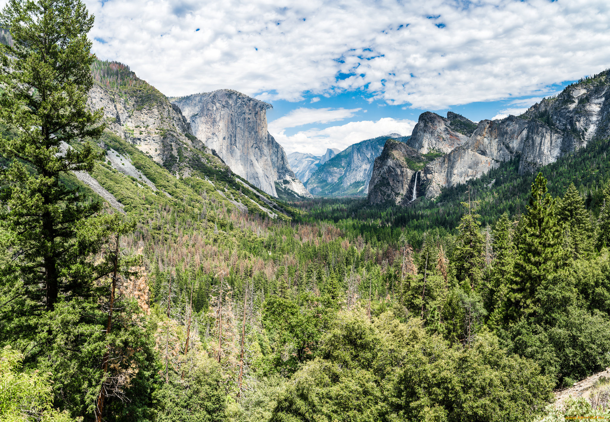 природа, горы, простор