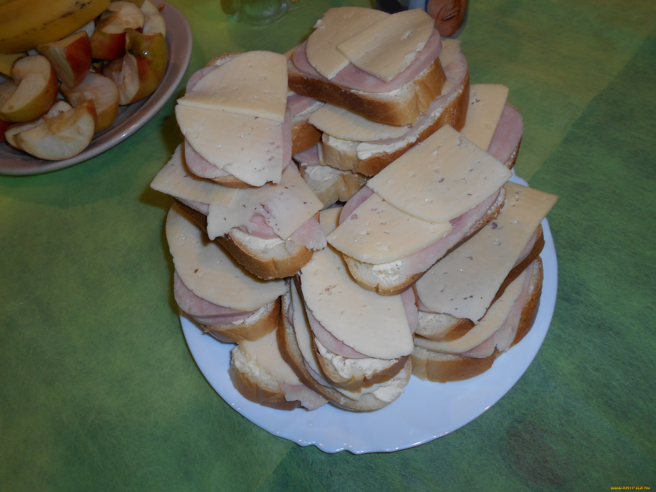 бутерброды, еда, , гамбургеры, , канапе, яблоки