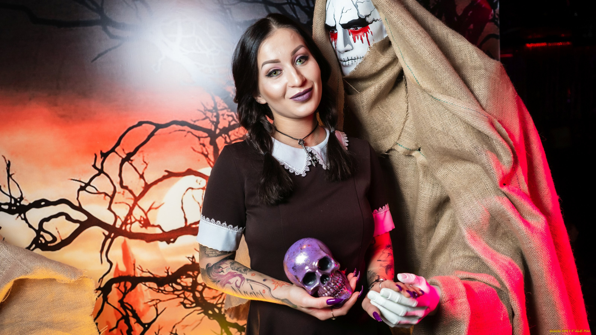 девушки, -, креатив, , косплей, golden, girls, ночной, клуб