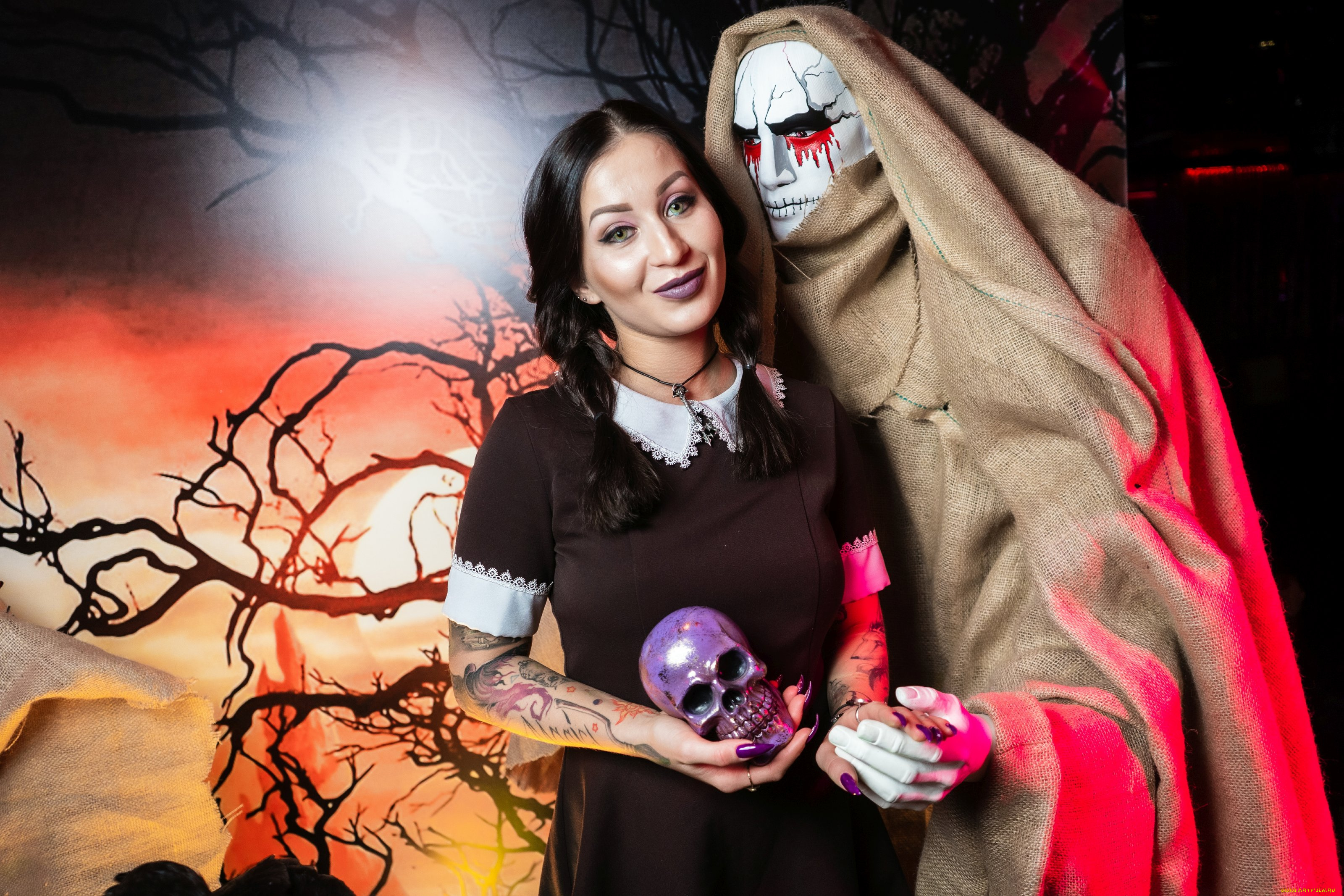 девушки, -, креатив, , косплей, golden, girls, ночной, клуб