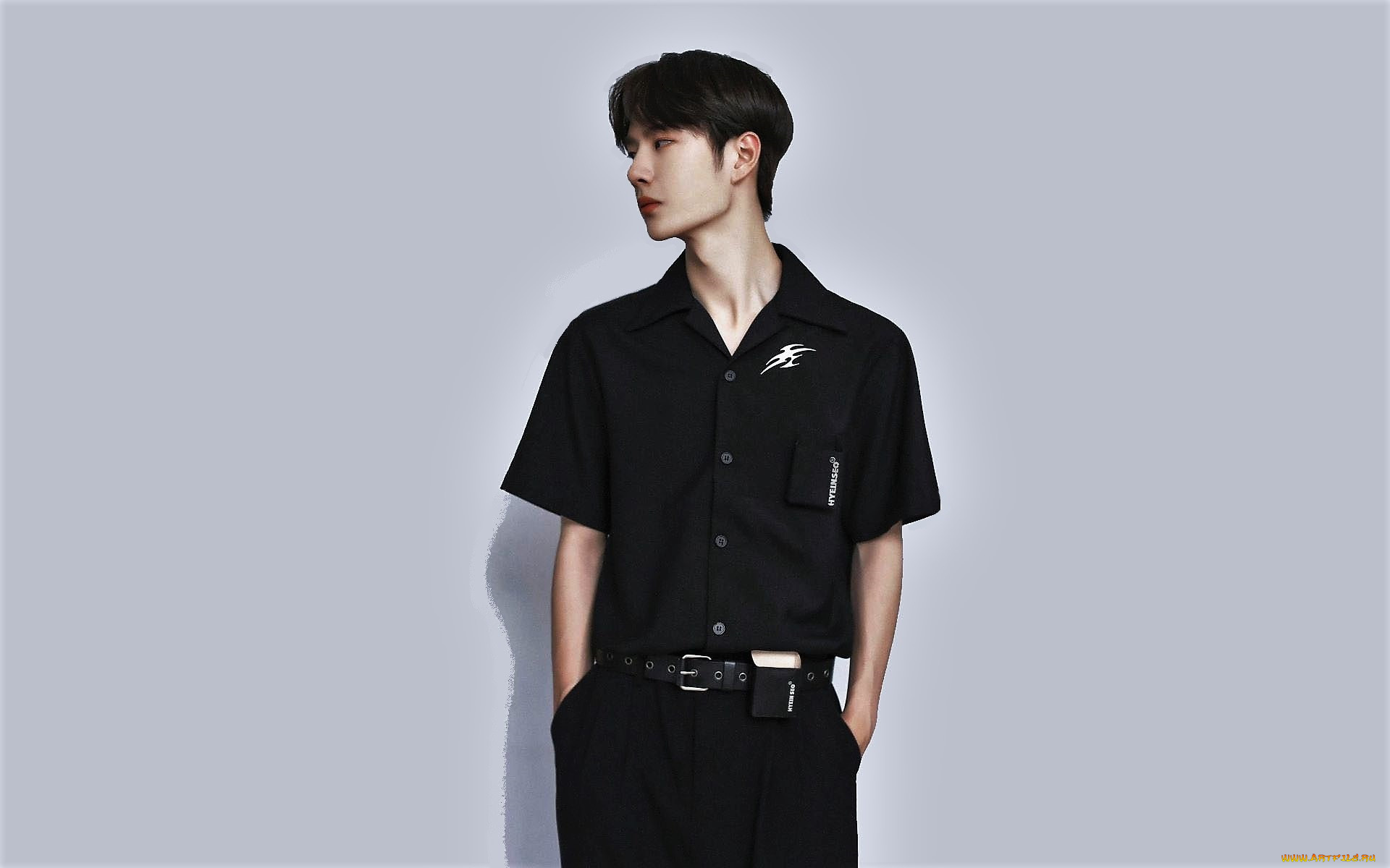 мужчины, wang, yi, bo, актер, певец, рубашка, брюки