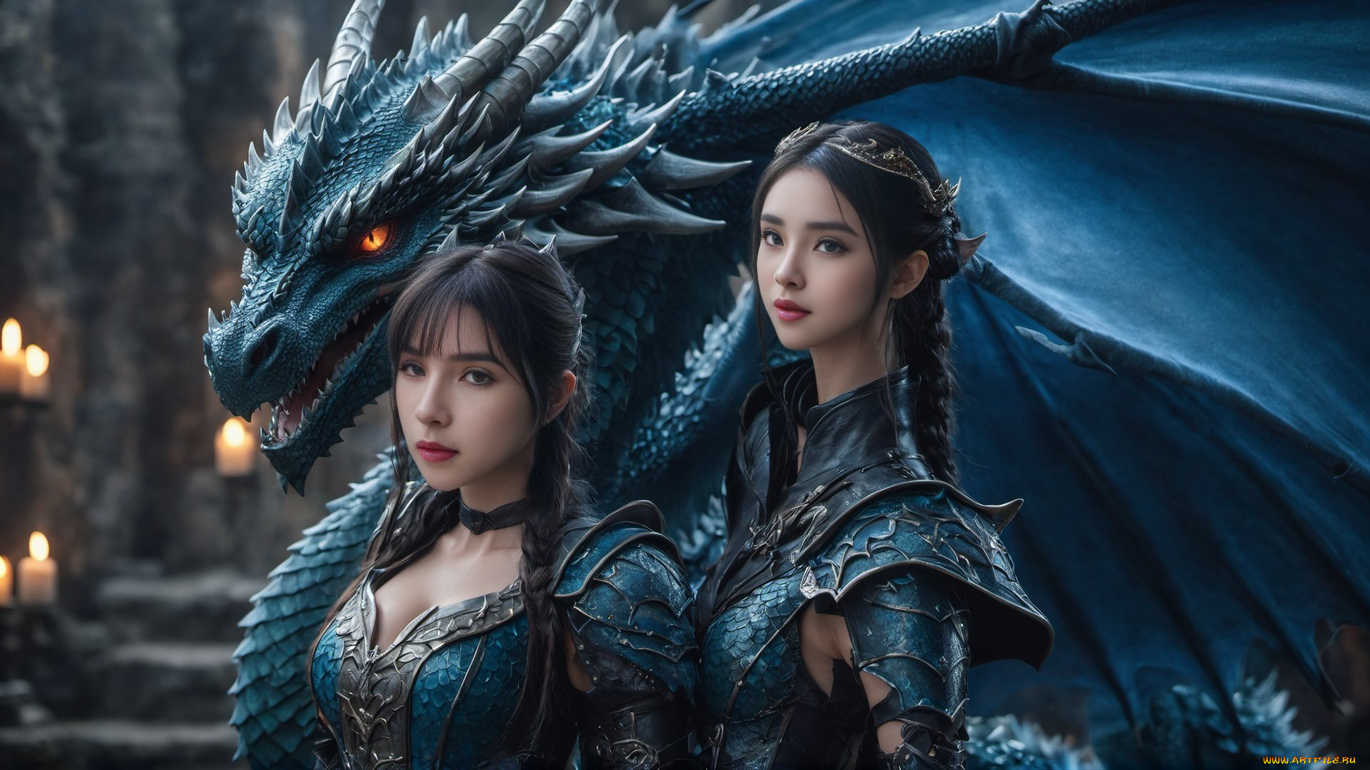 3д, графика, фантазия, , fantasy, нейросети, графика, нейроарт, ai, art, нейронные, сети, рисунки, нейро, искусство, девушка, дракон