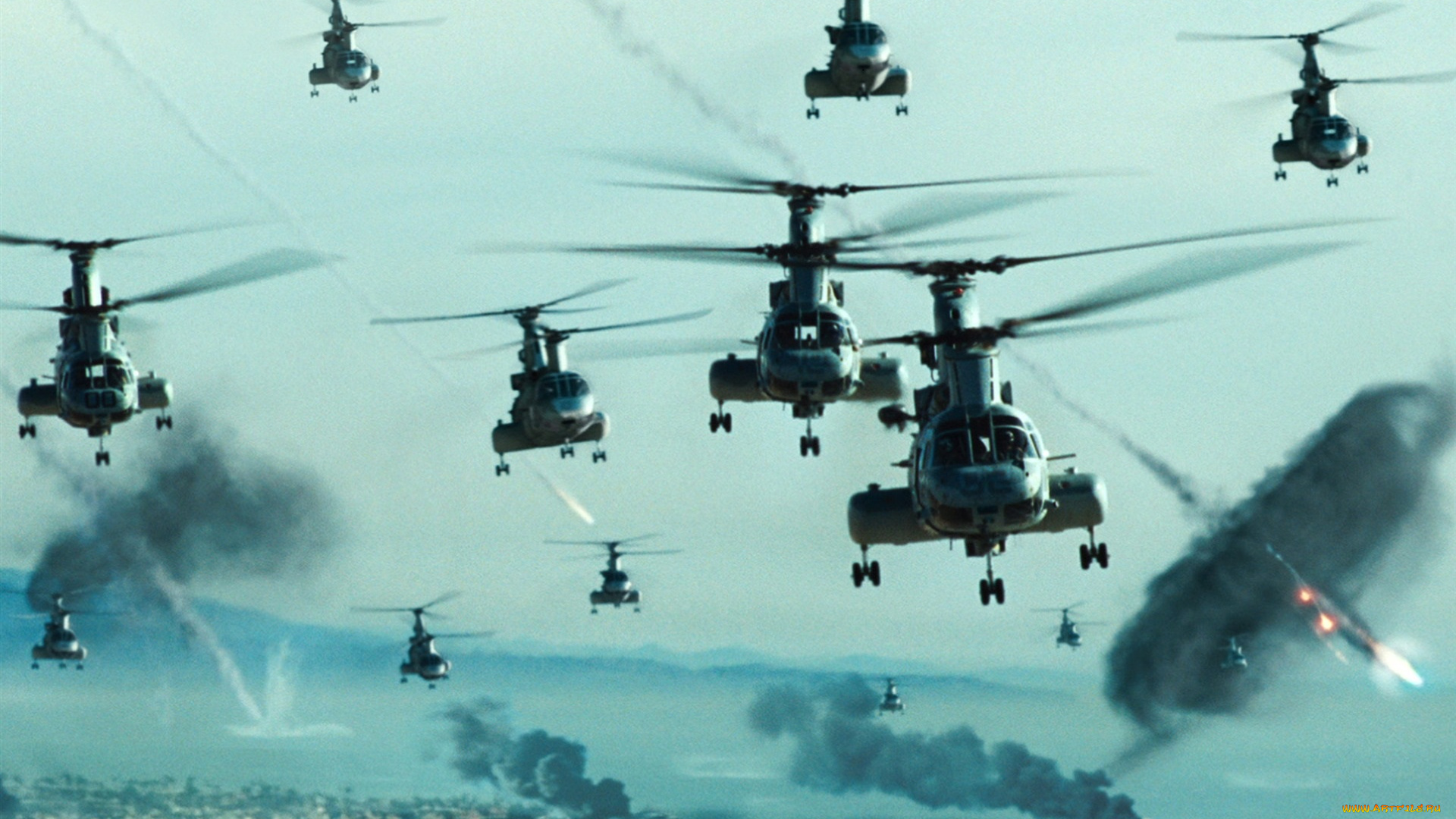 кино, фильмы, battle, , los, angeles, вертолеты