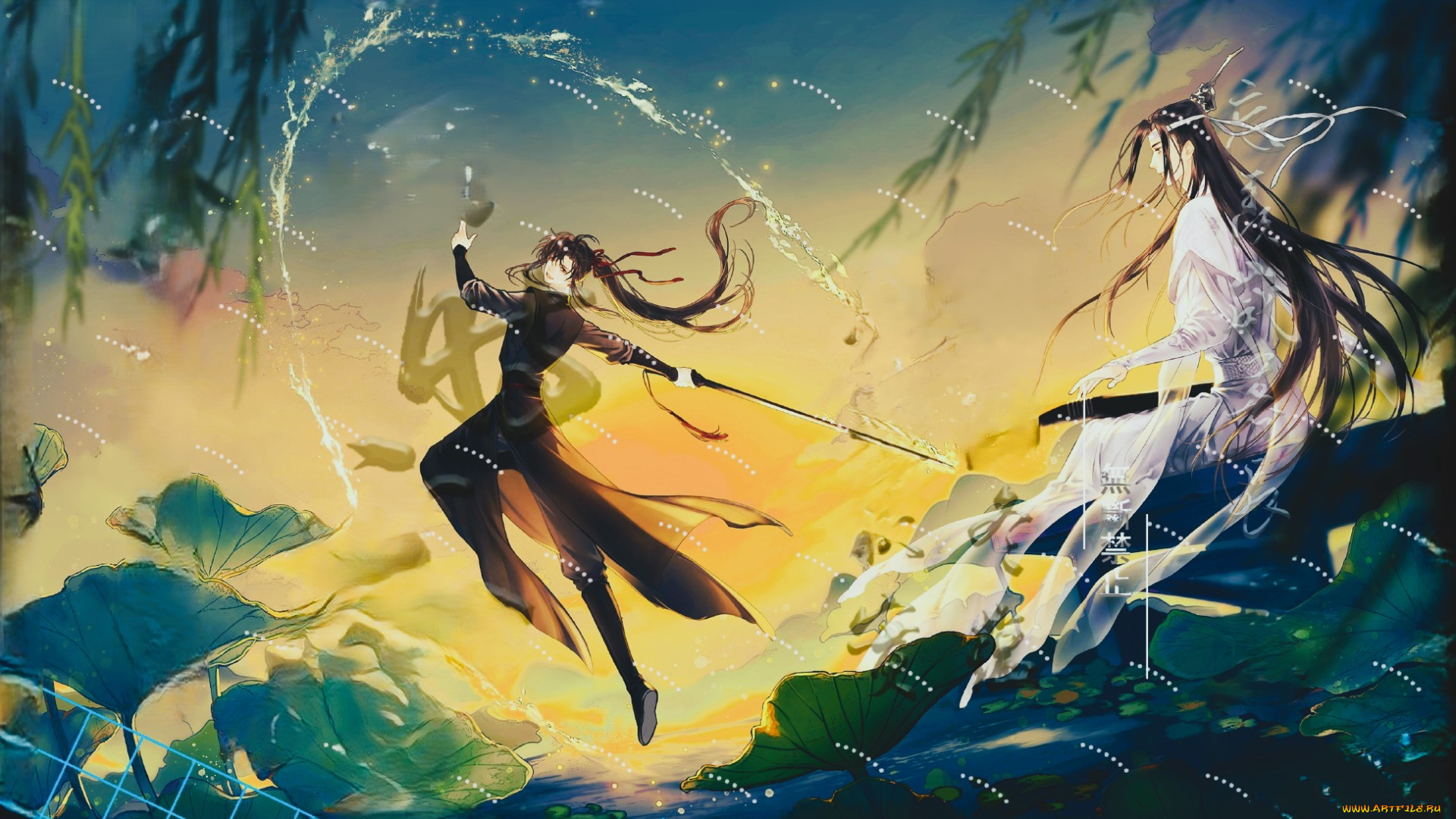 аниме, mo, dao, zu, shi, лань, ваннци, вэй, усянь