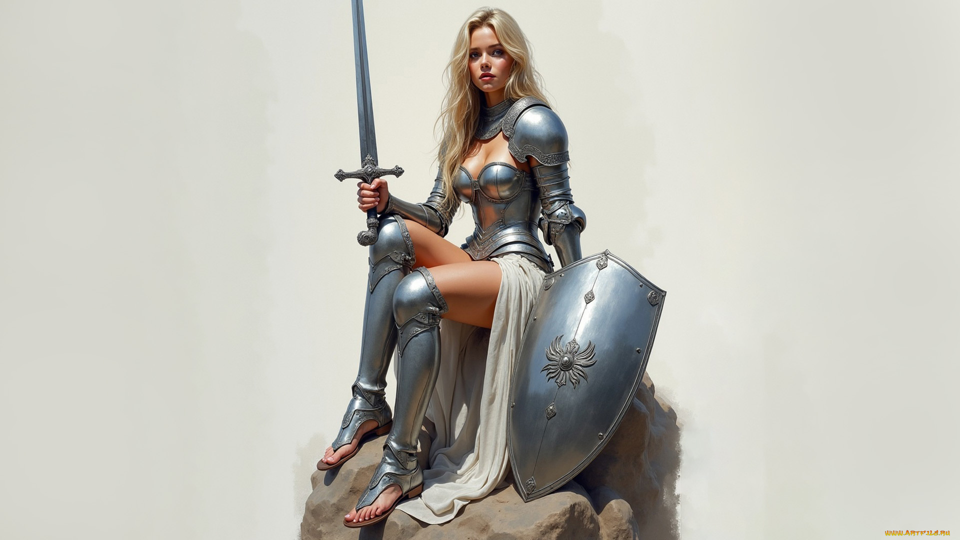 фэнтези, люди, нейросети, графика, нейроарт, ai, art, нейронные, сети, рисунки, нейро, искусство, нейрографика, graphics, neuroart, neural, networks, drawings, neuro, neurography, девушка, рыцарь