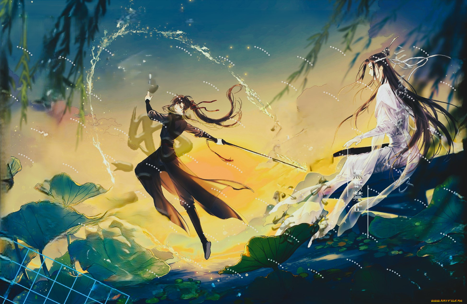 аниме, mo, dao, zu, shi, лань, ваннци, вэй, усянь