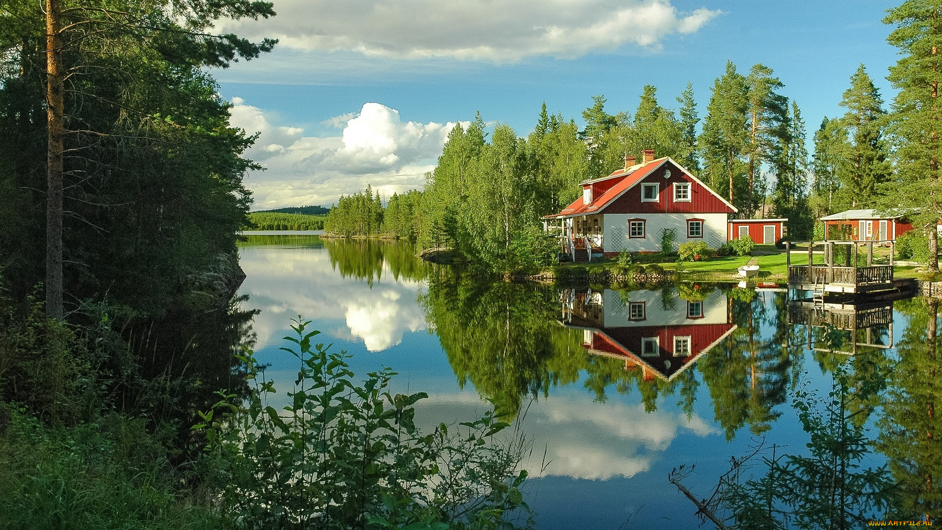 города, -, здания, , дома, пейзаж