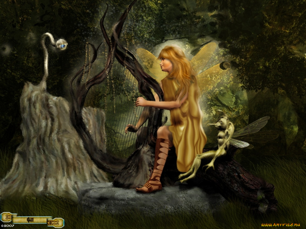 the, sound, of, forest, by, gillb, фэнтези, феи
