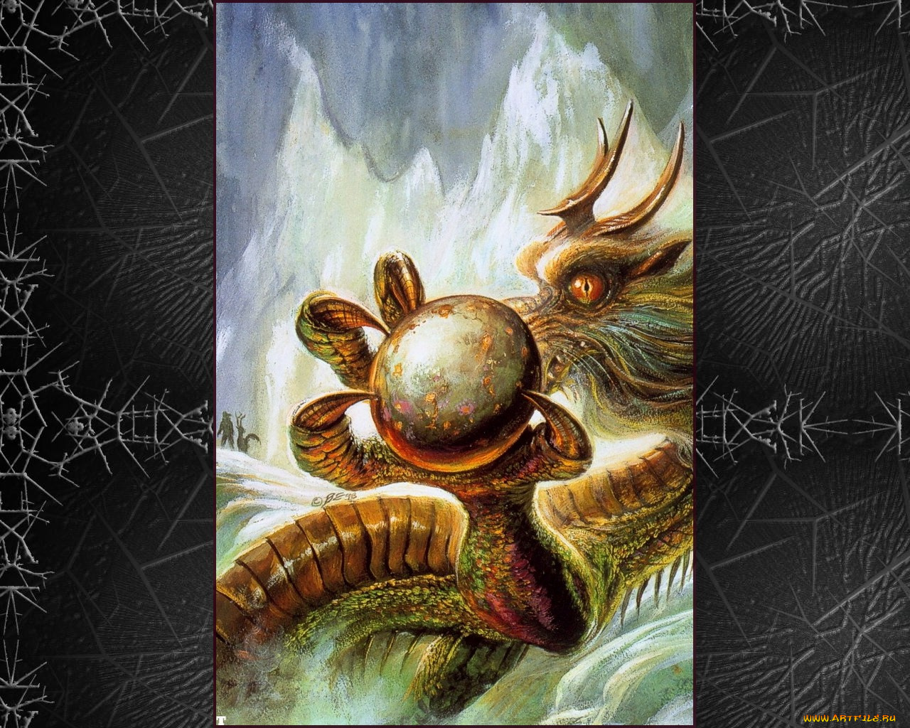 фэнтези, драконы