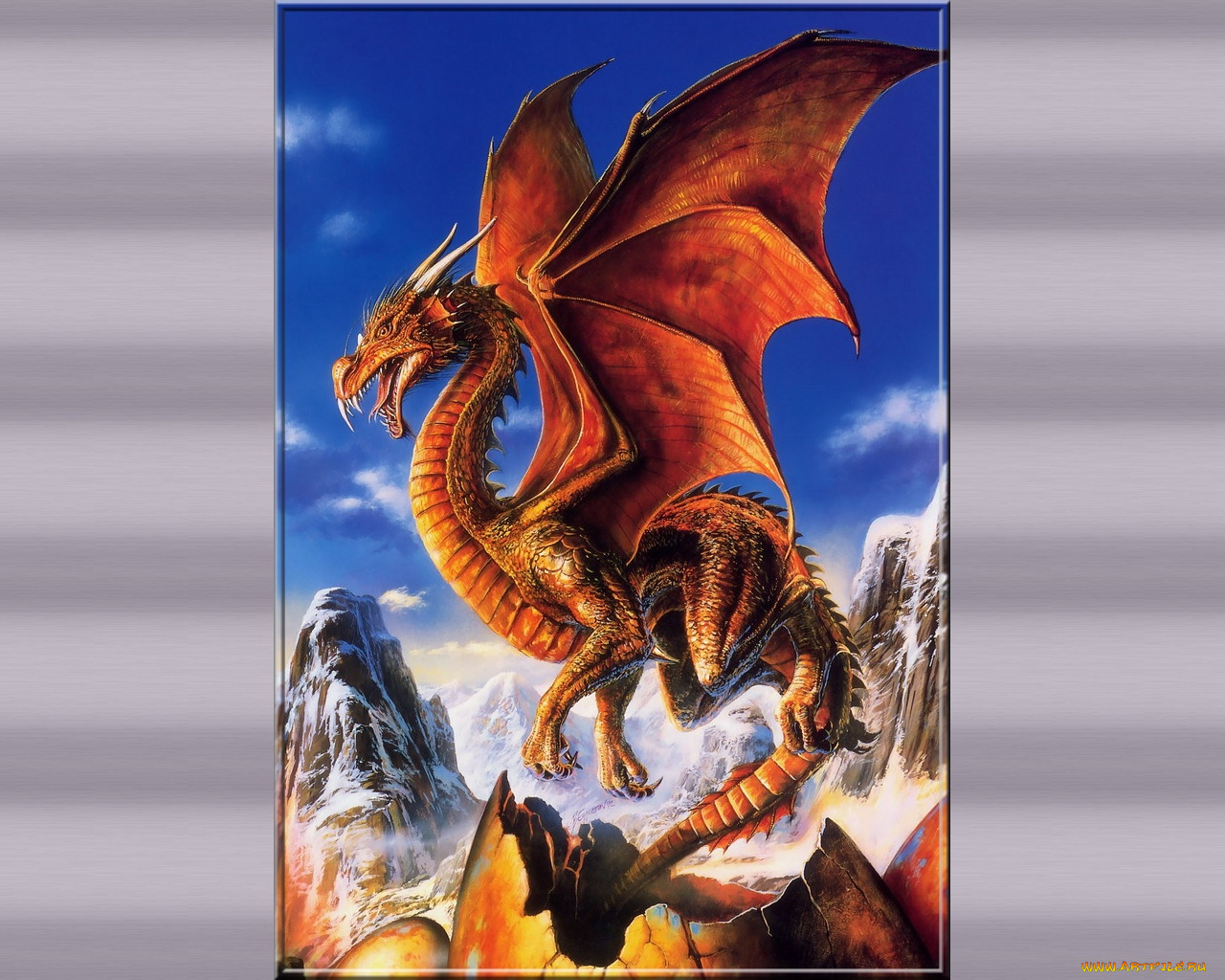 фэнтези, драконы