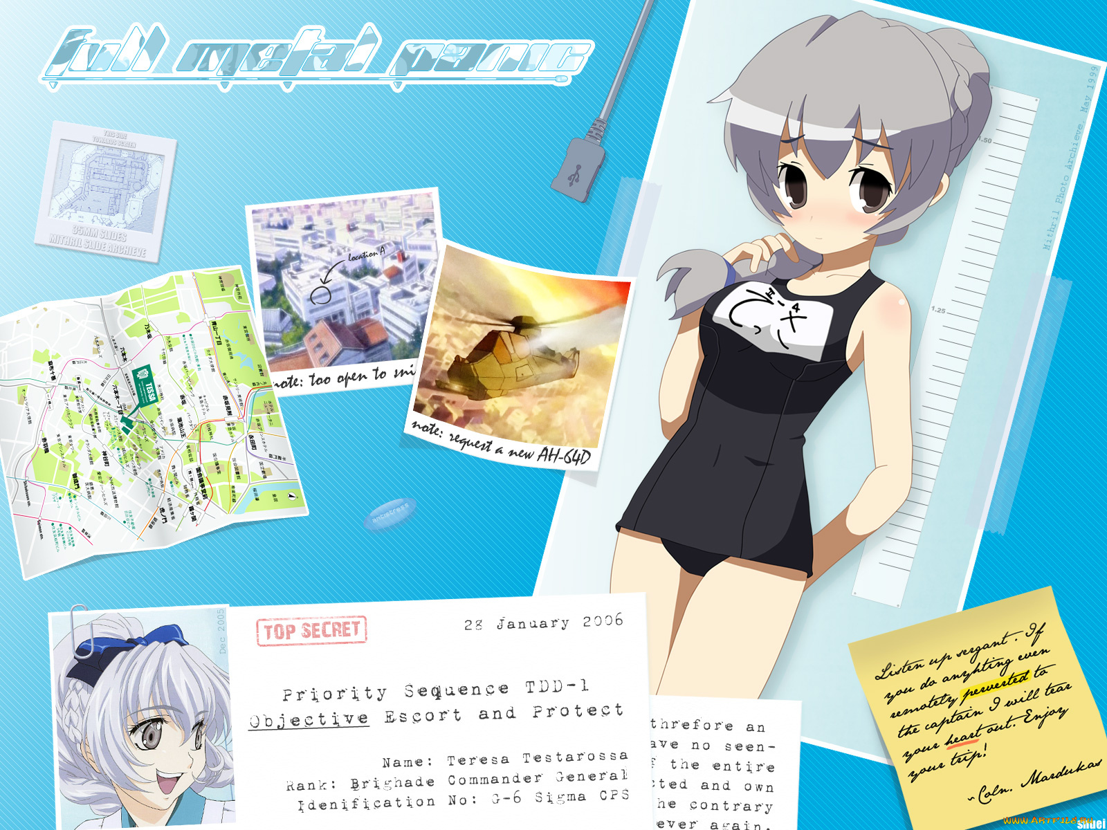 аниме, full, metal, panic