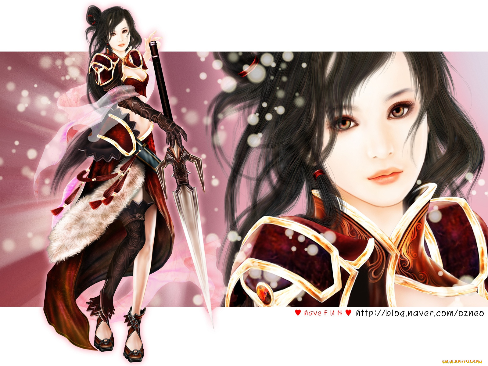 фэнтези, девушки