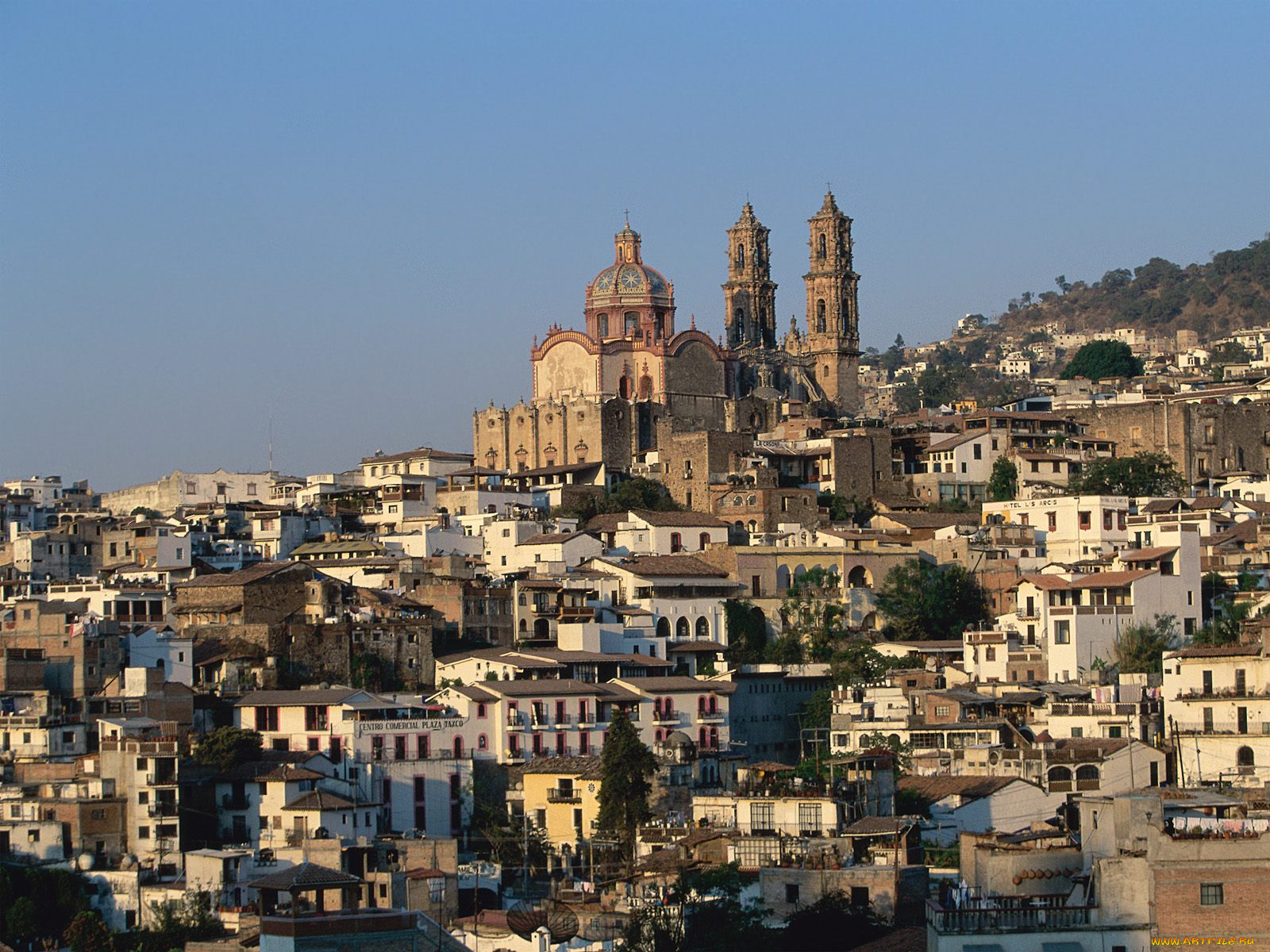 taxco, mexico, города, панорамы