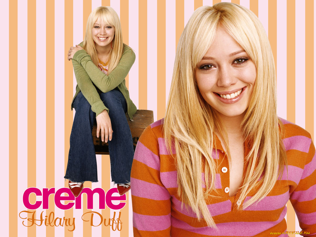 Hilary, Duff, девушки