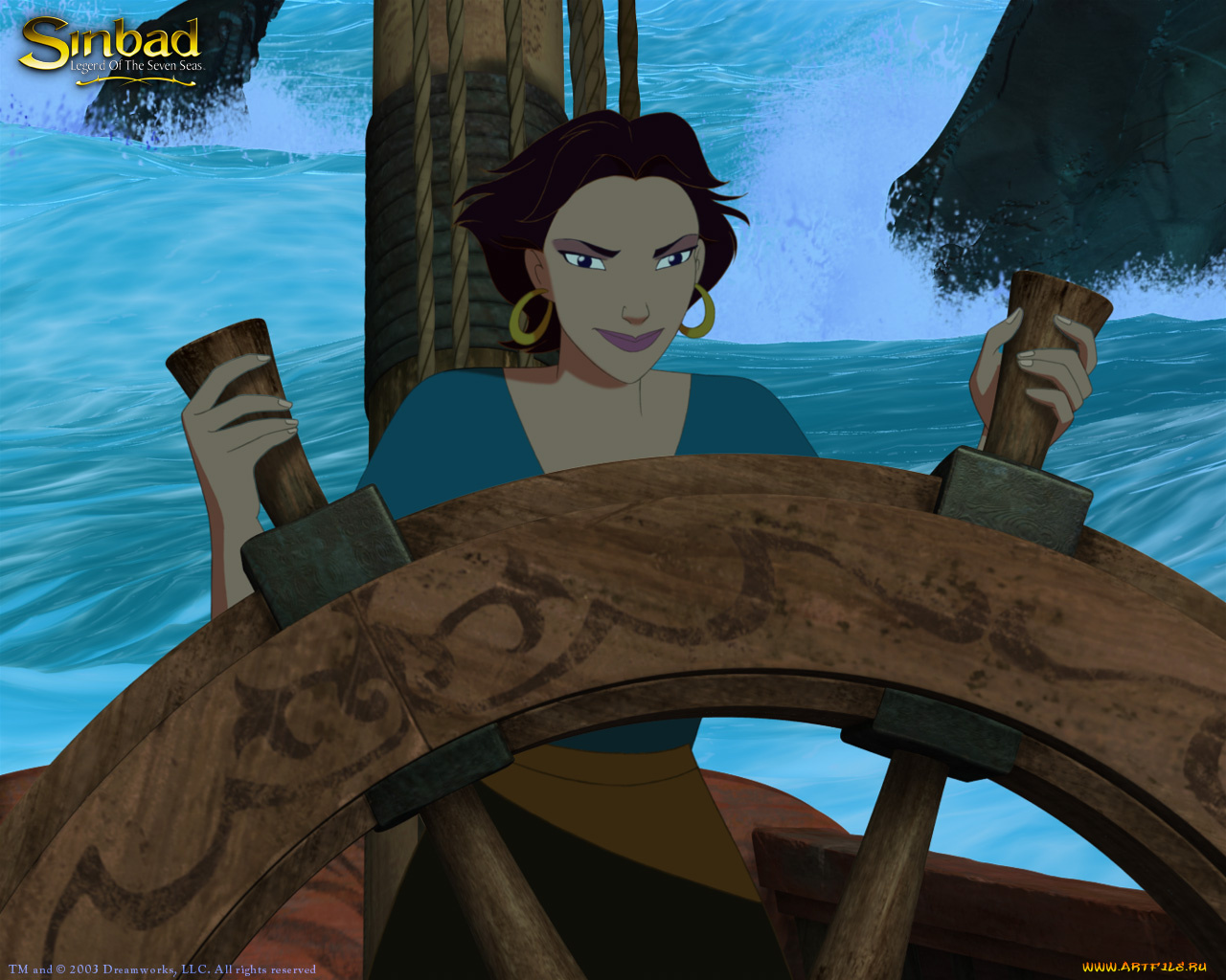 мультфильмы, sinbad, legend, of, the, seven, seas