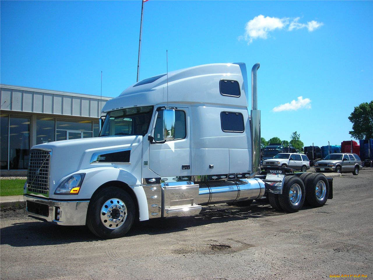 автомобили, volvo, trucks