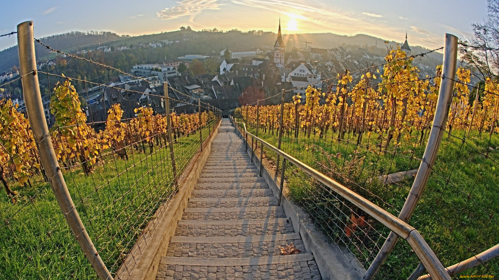 города, пейзажи