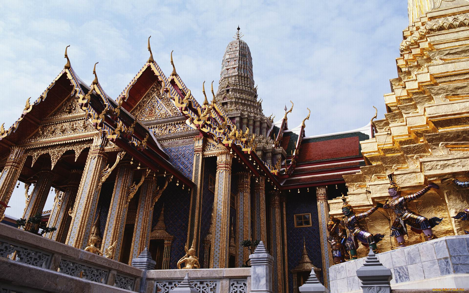 города, буддистские, другие, храмы