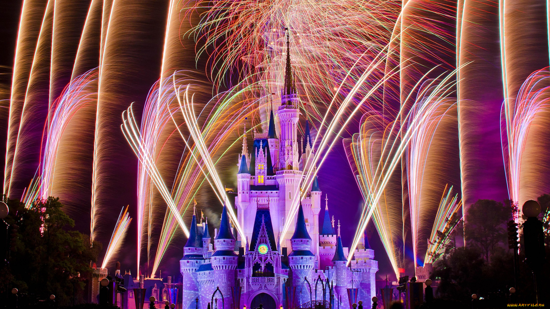 города, диснейленд