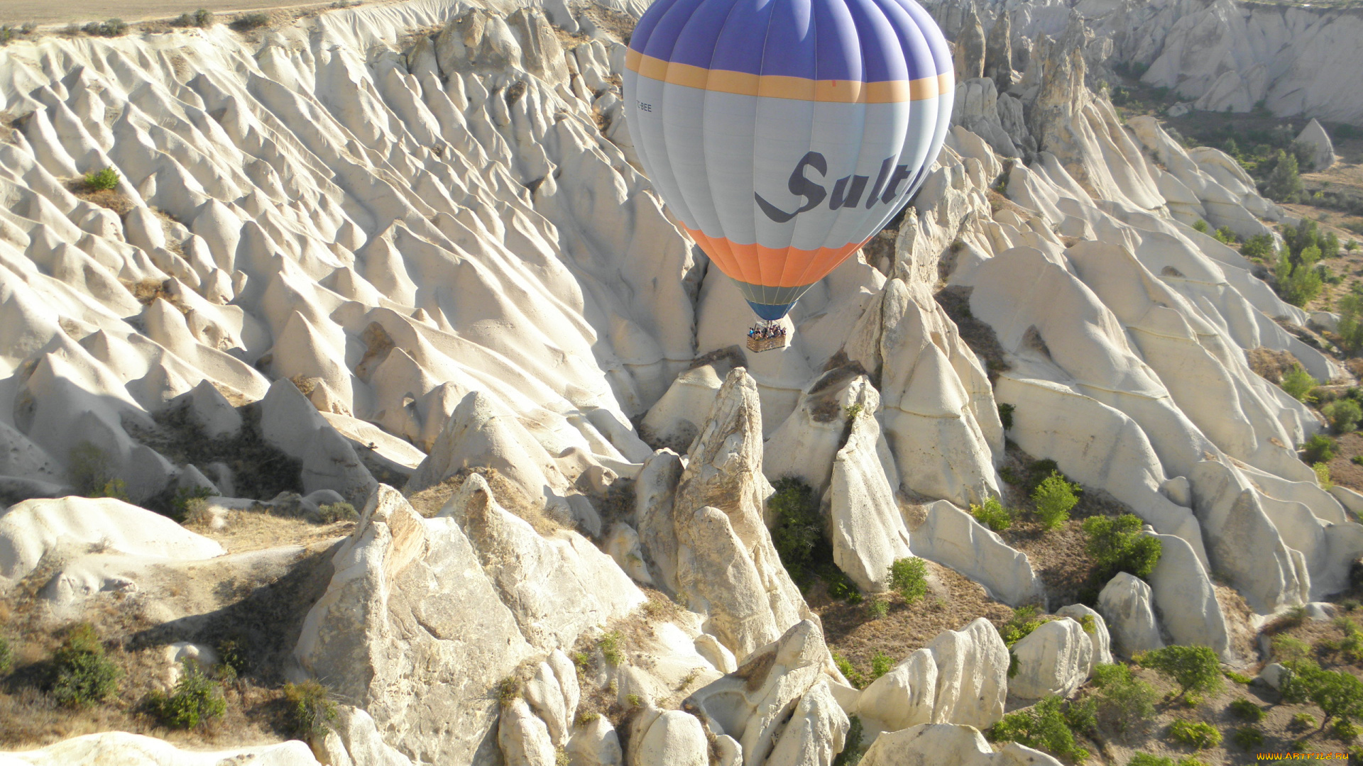 kapadokiya, turkey, природа, горы