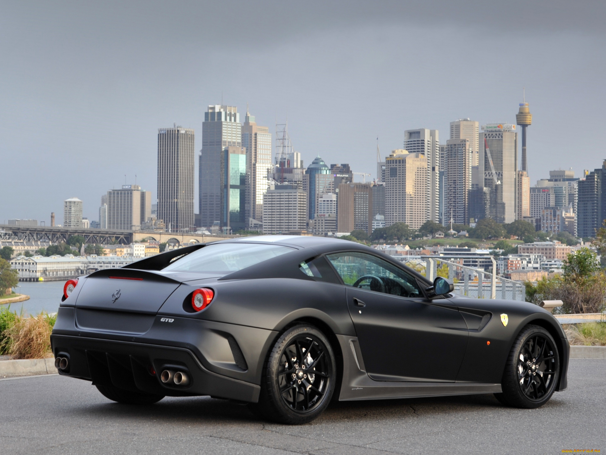 автомобили, ferrari, 599, gto