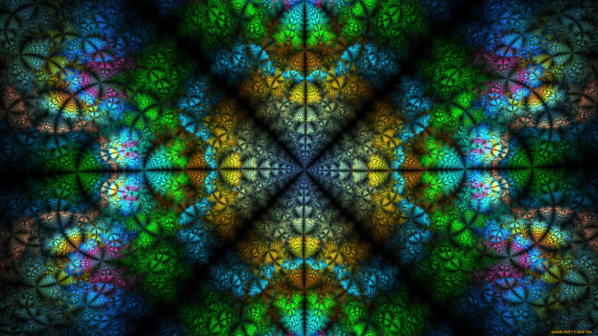 3д, графика, fractal, фракталы, узор, фон