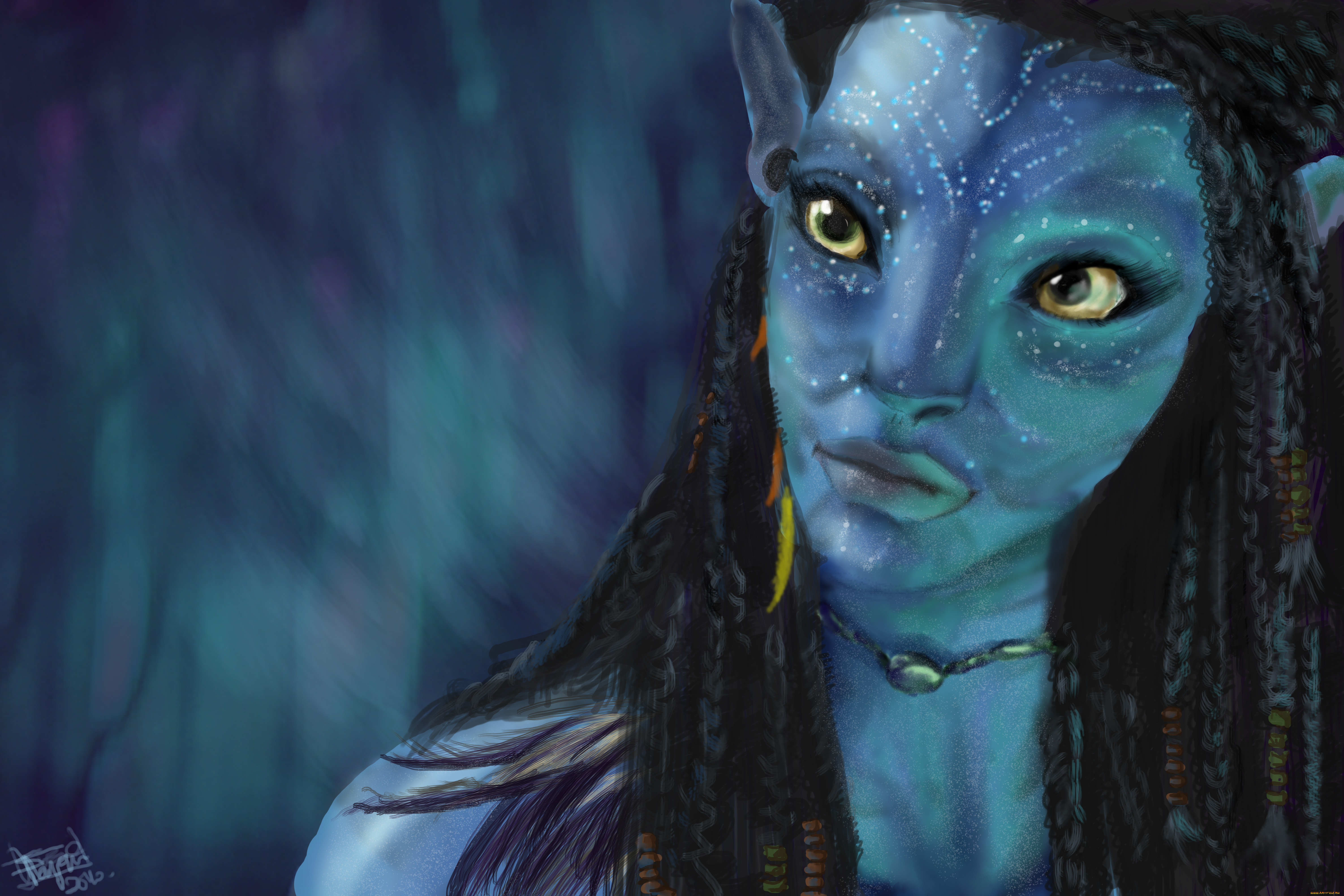 фэнтези, существа, neytiri, avatar