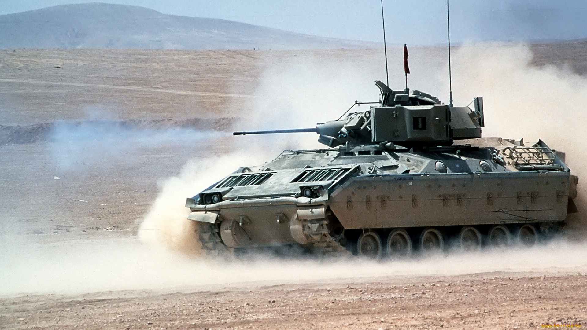 техника, военная, полигон, танк