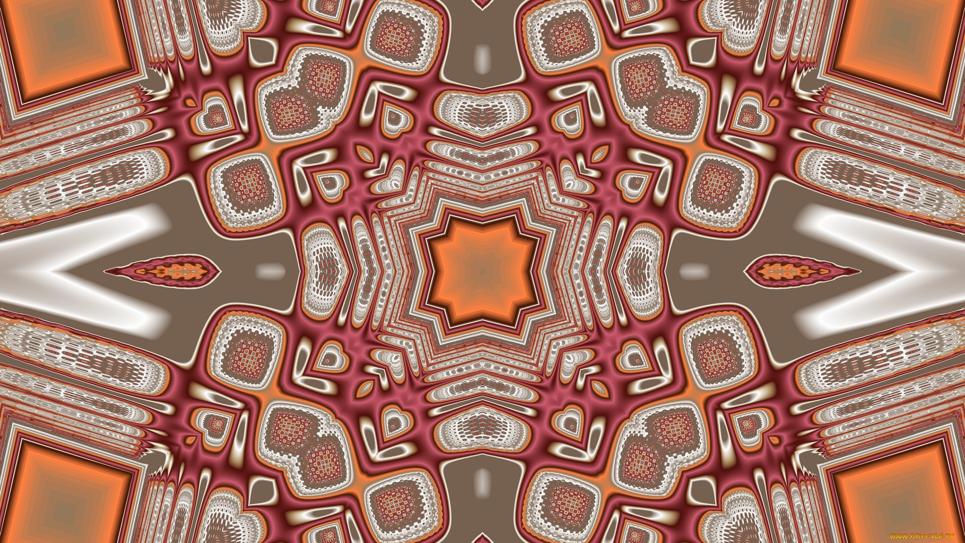 3д, графика, fractal, , фракталы, цвета, фон, узор