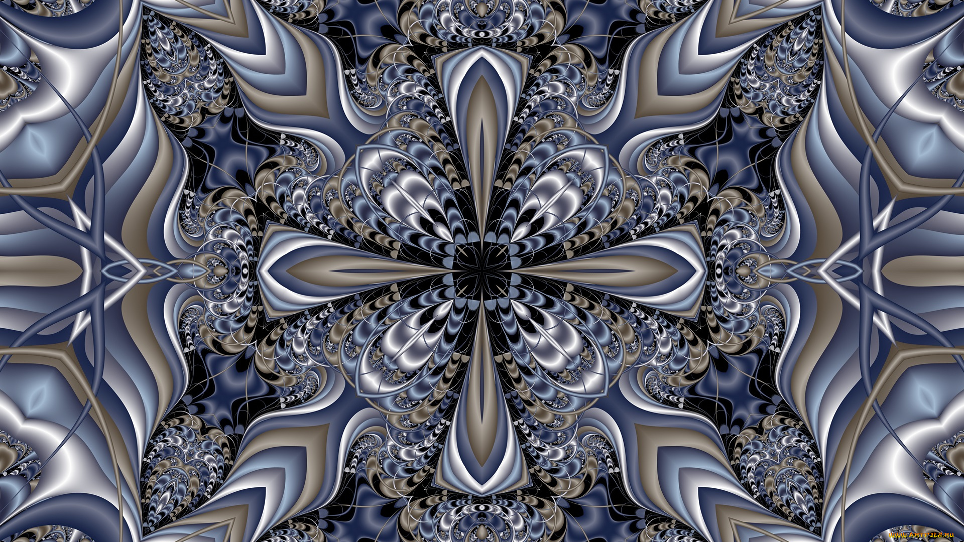 3д, графика, fractal, , фракталы, цвета, фон, узор