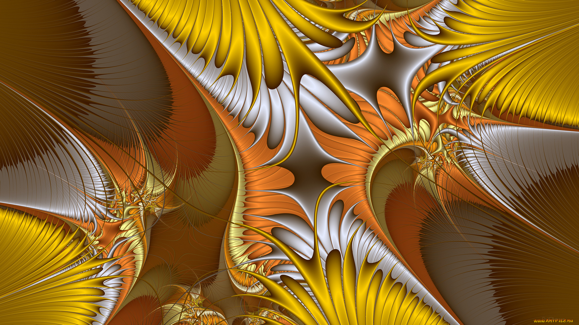 3д, графика, fractal, , фракталы, фон, цвета, узор