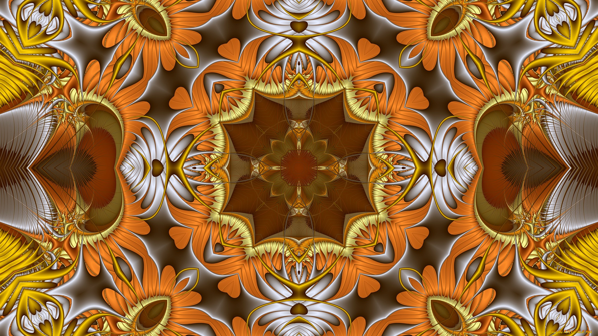 3д, графика, fractal, , фракталы, фон, узор, цвета