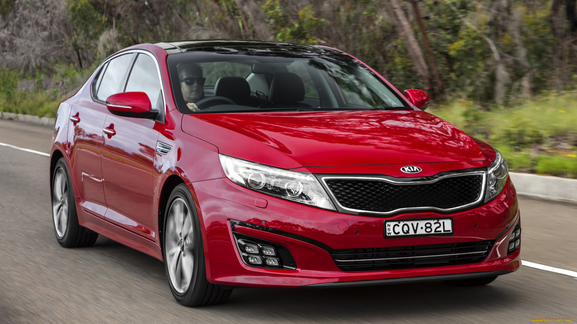 автомобили, kia, красный, 2013, au-spec, optima