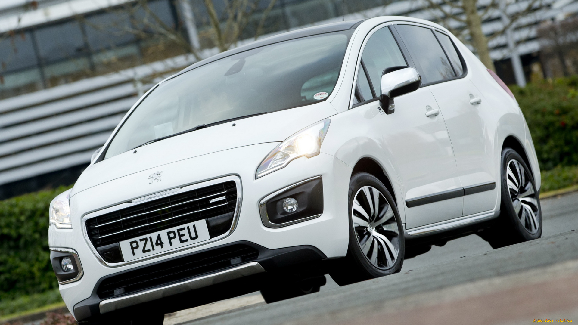 автомобили, peugeot, 3008, hybrid4, светлый, 2014, uk-spec