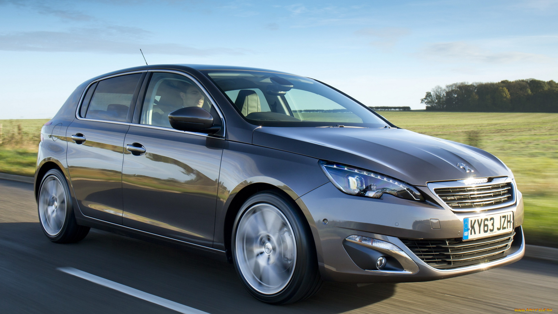 автомобили, peugeot, 308, uk-spec, 2013