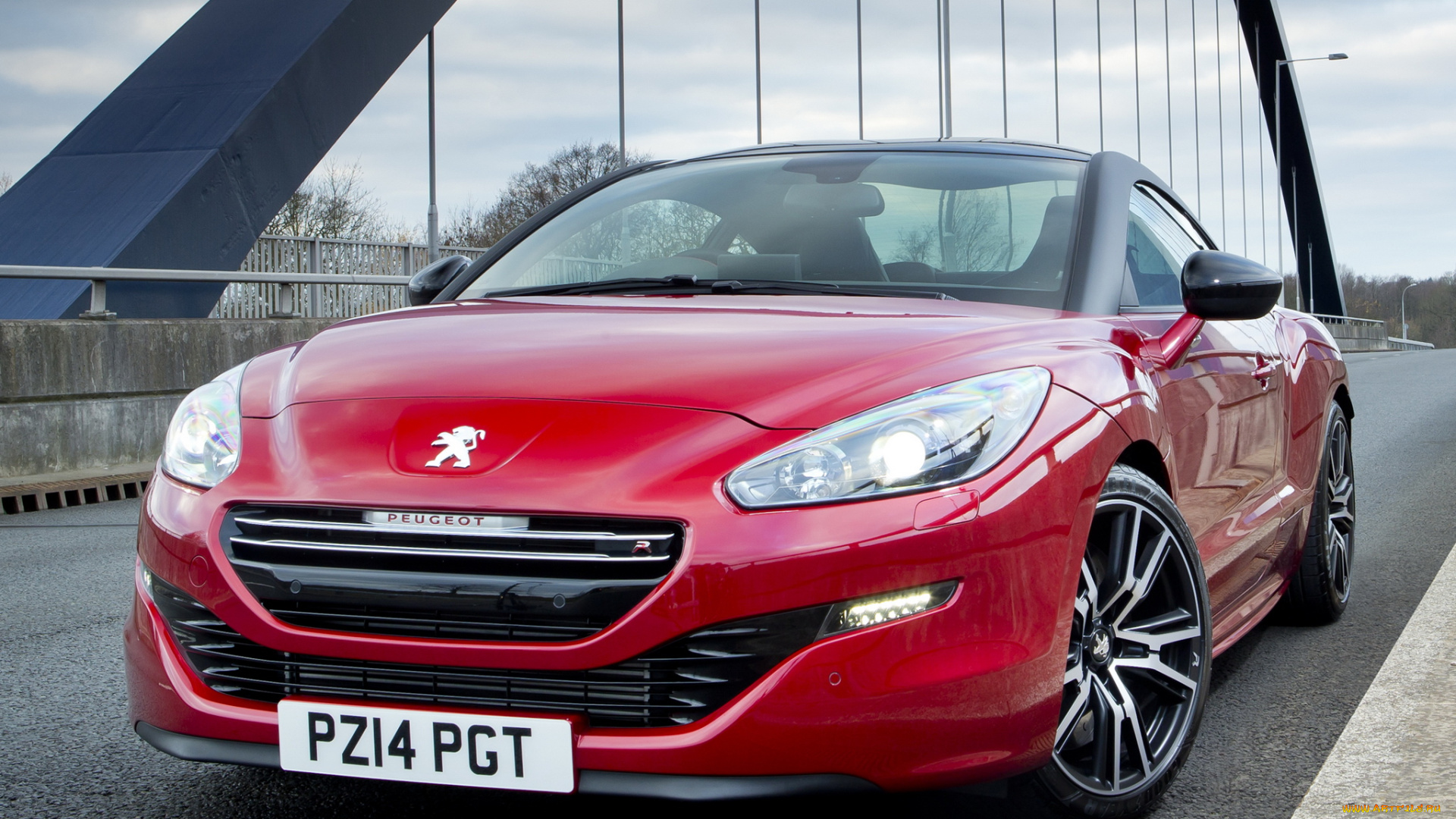 автомобили, peugeot, uk-spec, красный, 2014, rcz, r