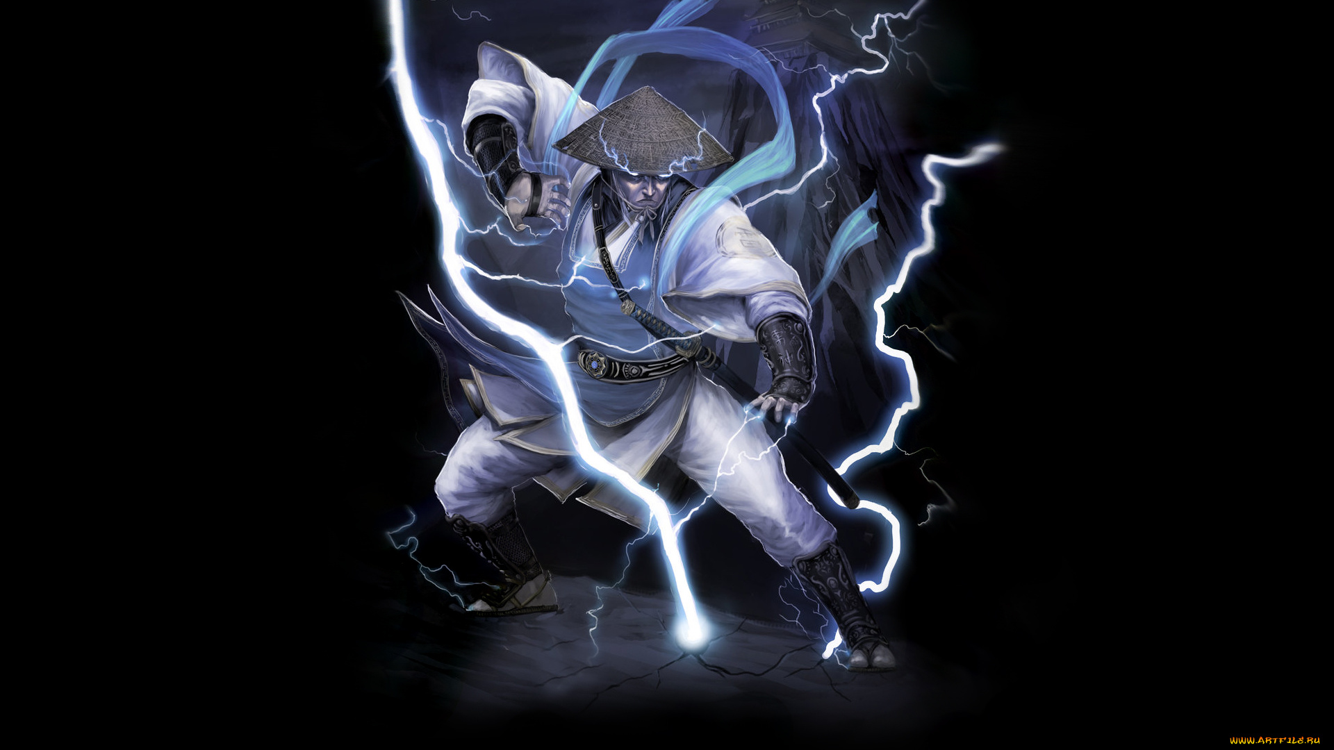 mortal, kombat, видео, игры, mortal, kombat, , 2011, молния, raiden, рейден, mortal, kombat