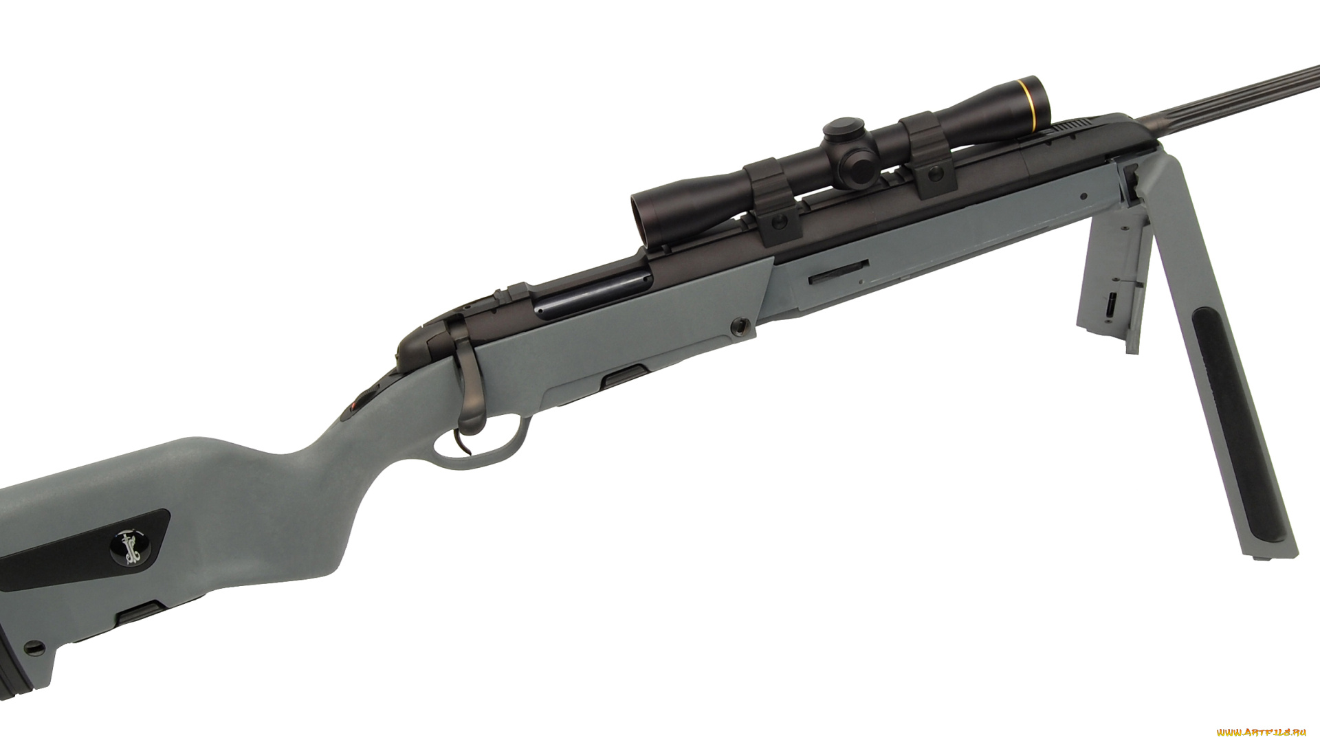 оружие, винтовки, с, прицеломприцелы, rifle