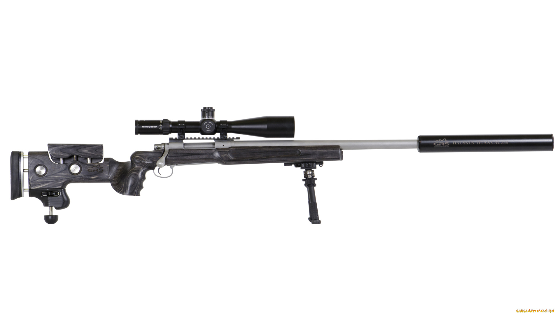 оружие, винтовки, с, прицеломприцелы, rifle