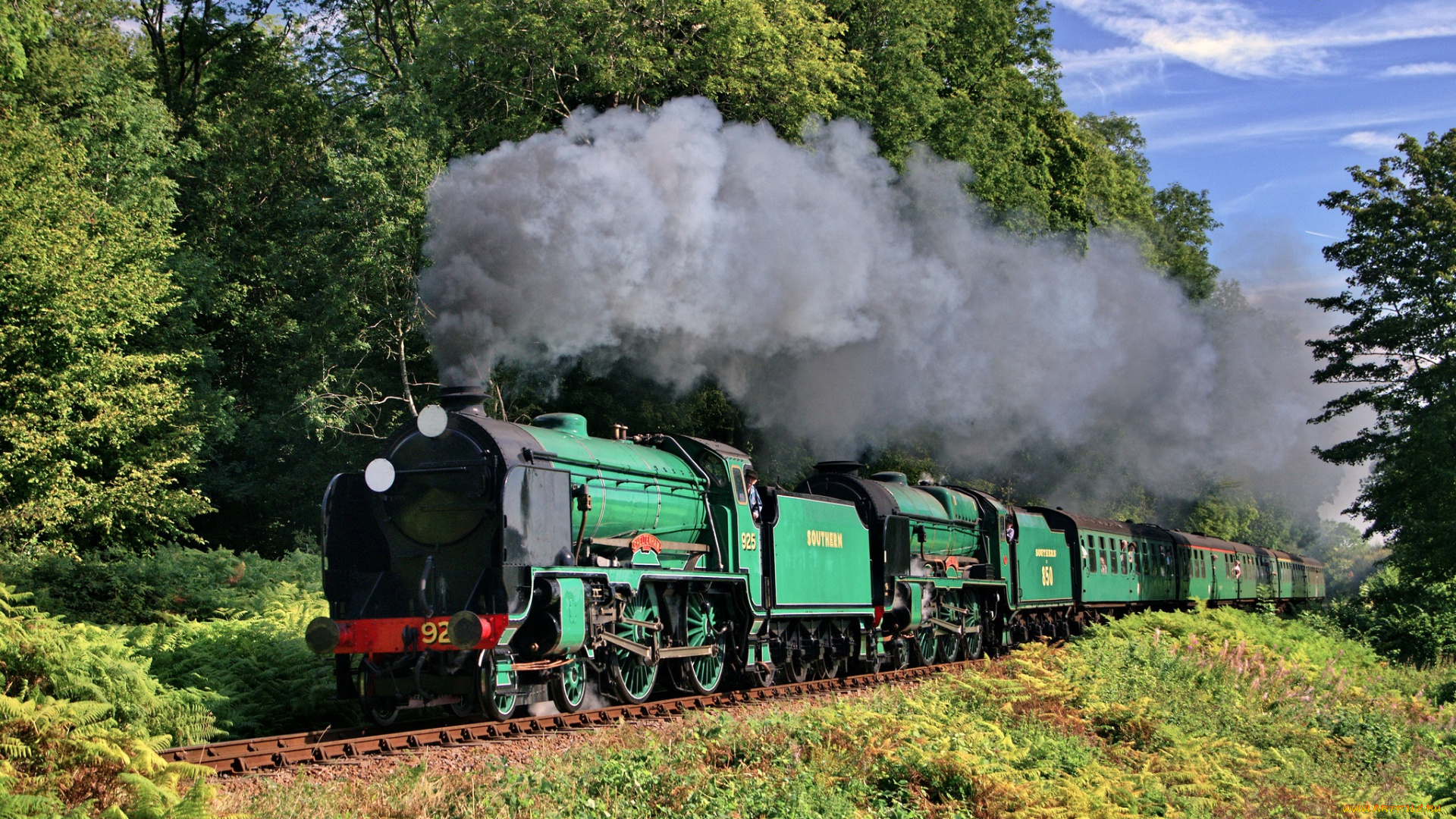 техника, паровозы, поезд, рельсы, паровоз, железная, дорога