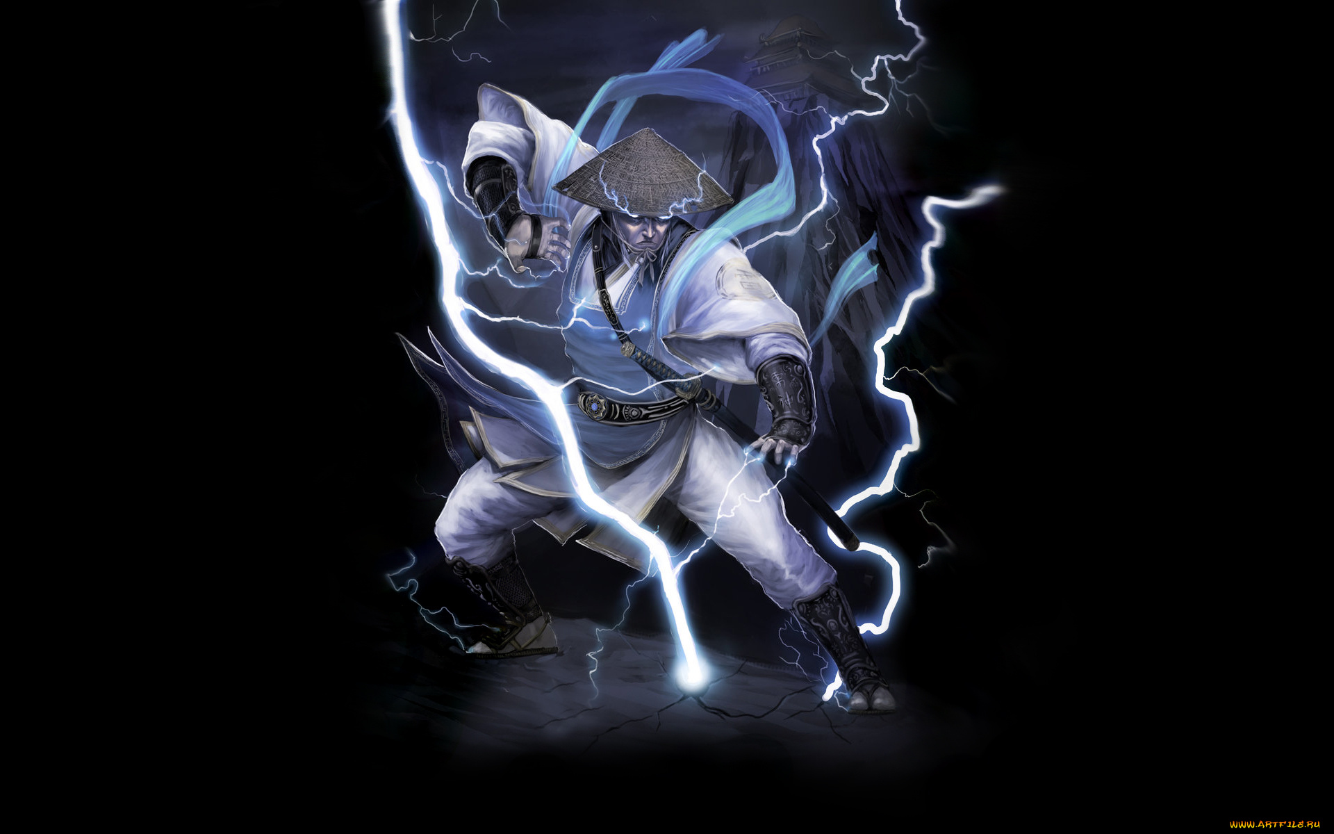 mortal, kombat, видео, игры, mortal, kombat, , 2011, молния, raiden, рейден, mortal, kombat