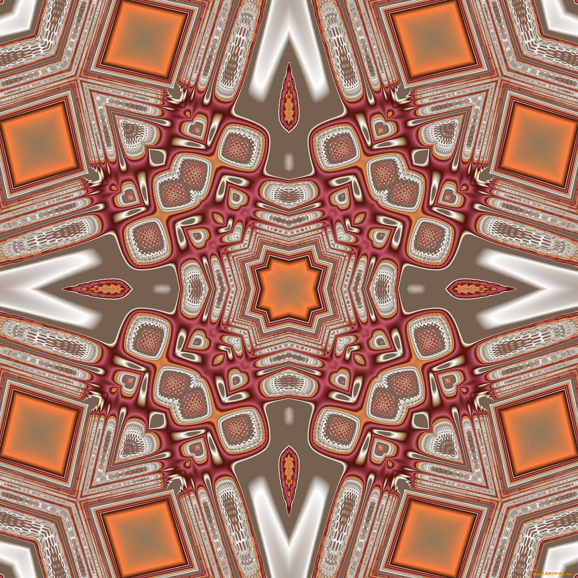 3д, графика, fractal, , фракталы, цвета, фон, узор