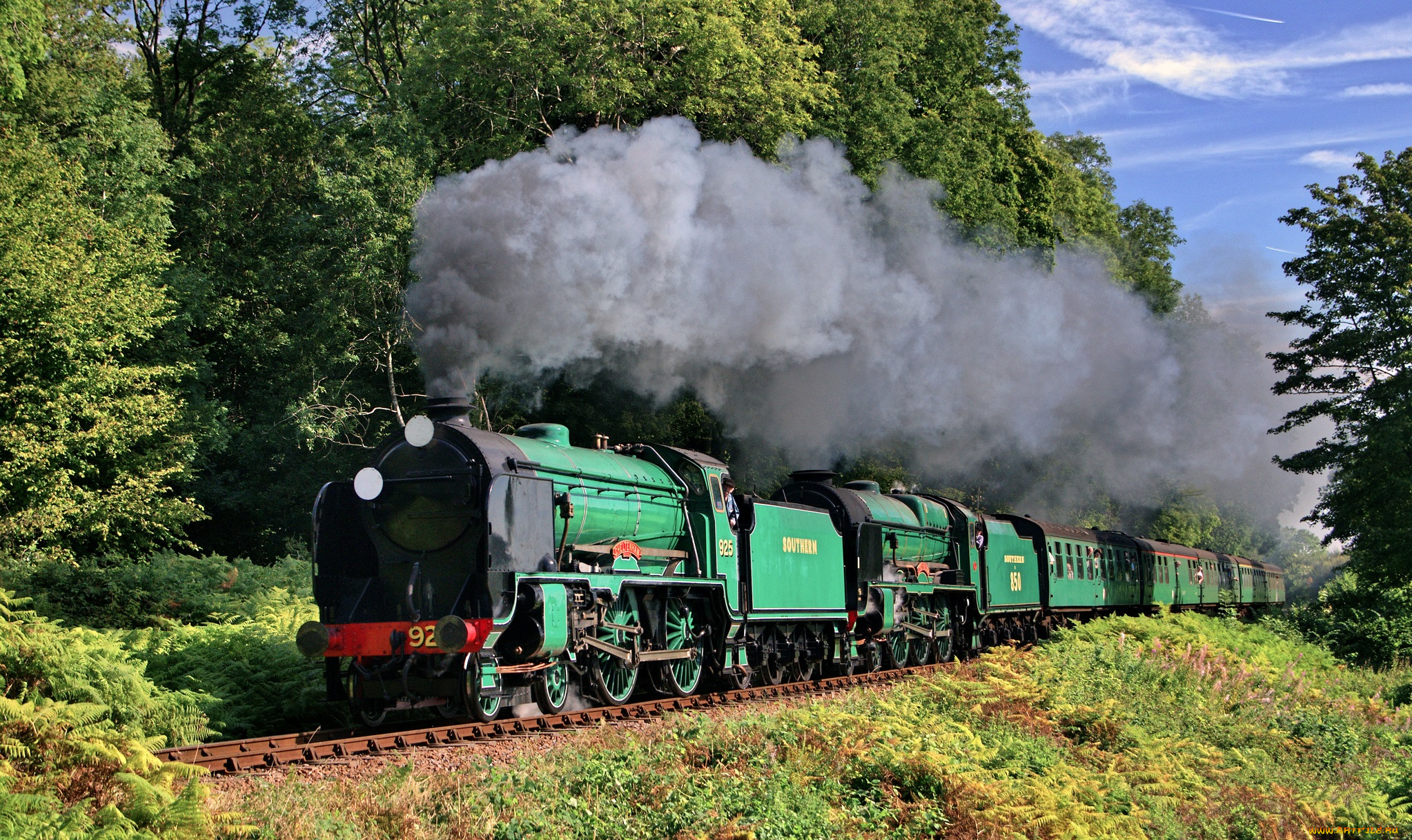 техника, паровозы, поезд, рельсы, паровоз, железная, дорога