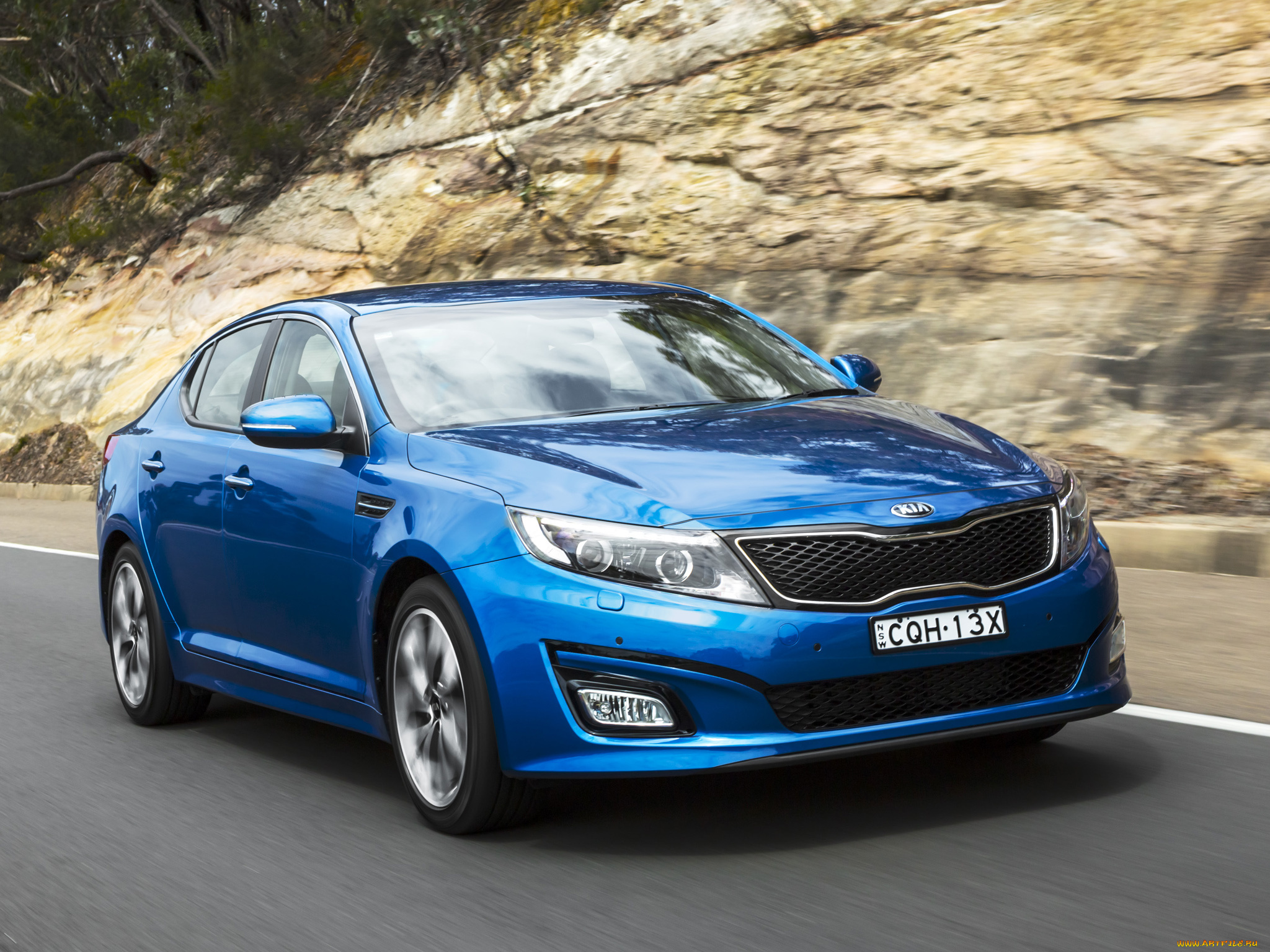 автомобили, kia, 2013, au-spec, optima, синий