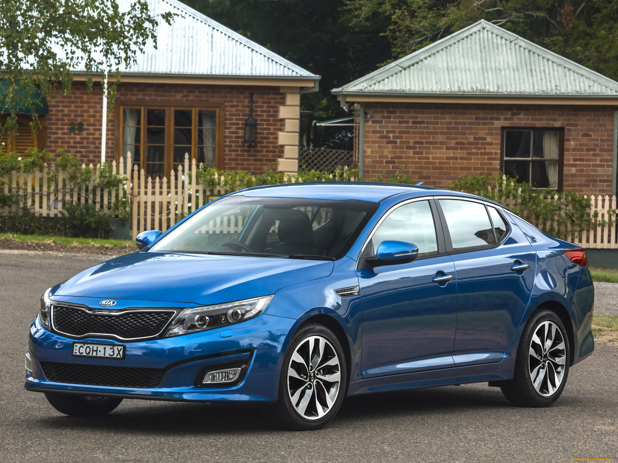 автомобили, kia, 2013, au-spec, optima, синий