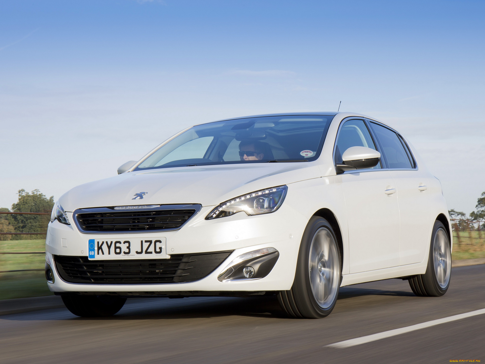 автомобили, peugeot, 308, uk-spec, 2013