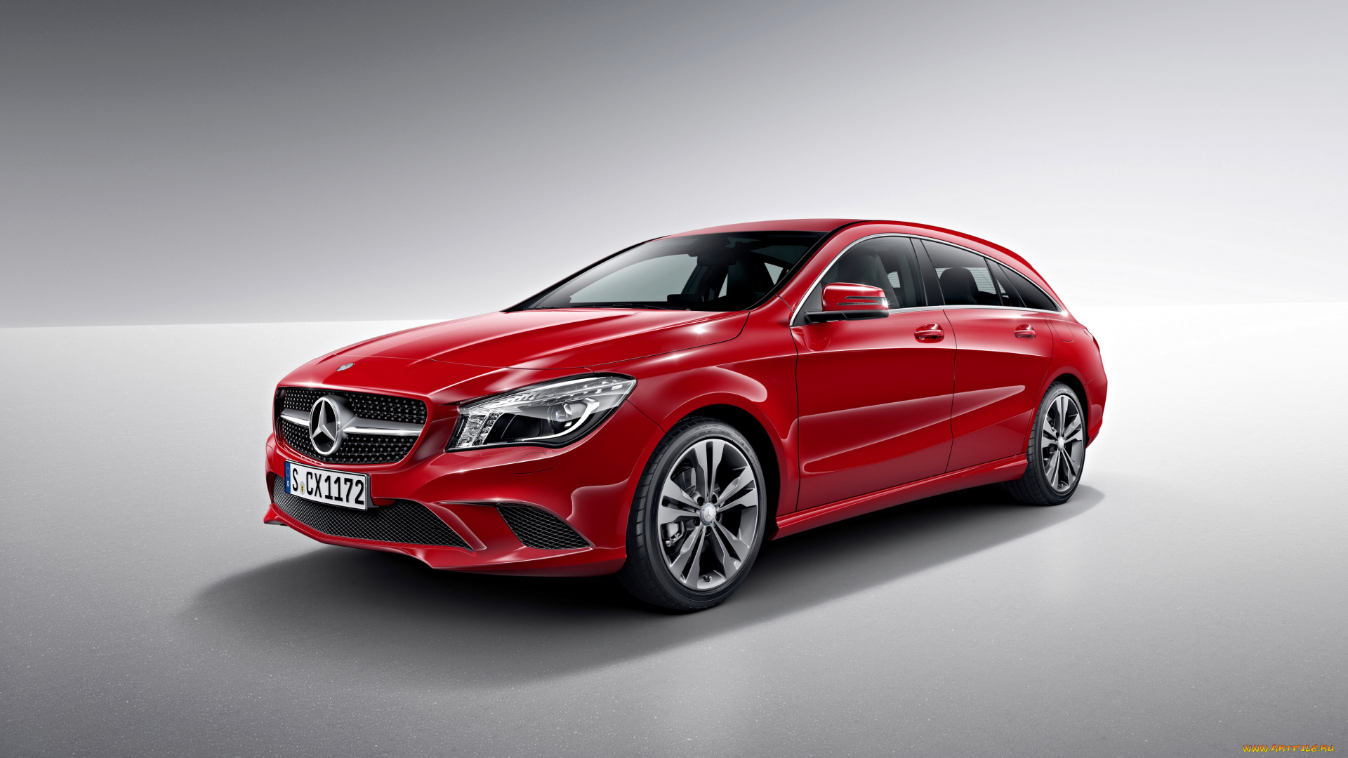 2014, mercedes-benz, cla, shooting, brake, автомобили, mercedes-benz, тюнинг, металлик, красный